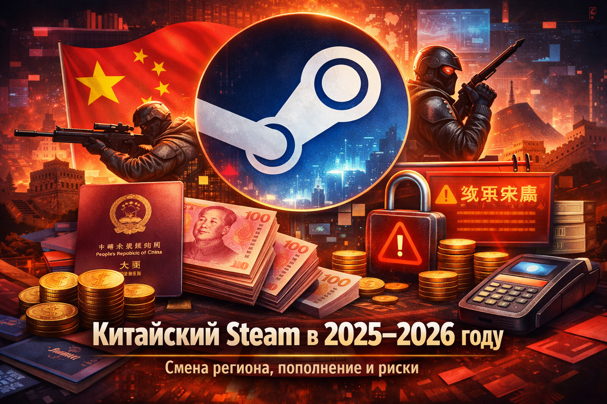 Китайский Steam 