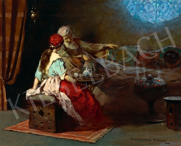 Восточная сцена (в гареме)