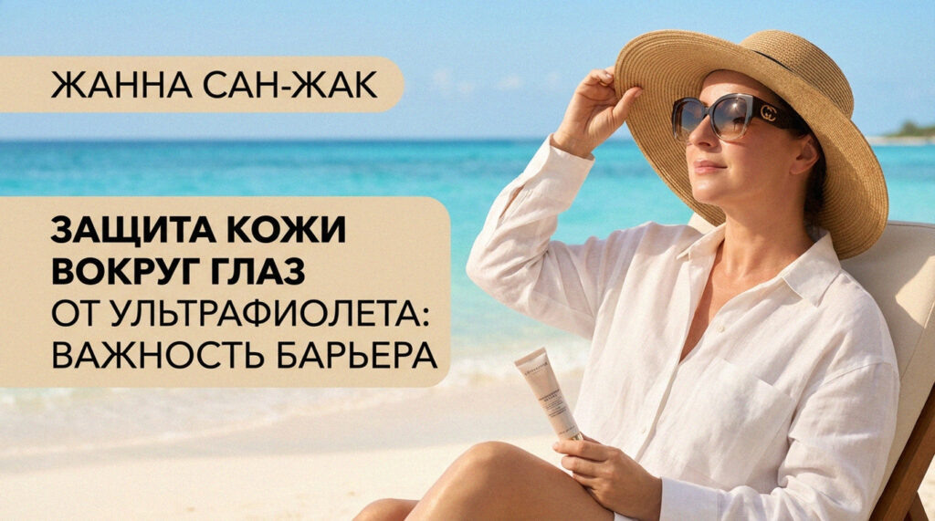    Солнце старит веки! Антиоксиданты в креме и солнцезащитные очки предотвращают фотостарение тонкой кожи глаз круглый год boringband38