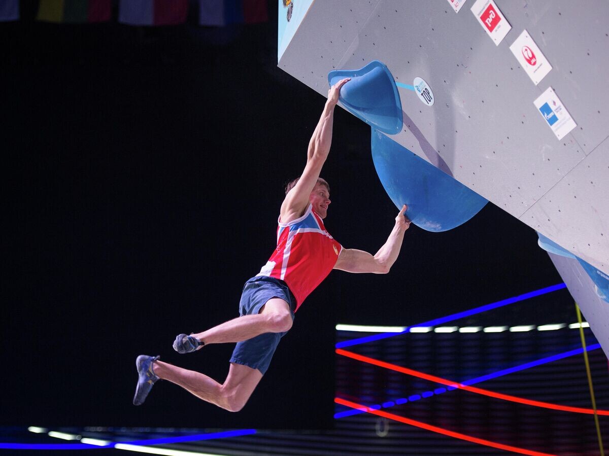    Российский скалолаз Алексей Рубцов | © пресс-служба Федерации скалолазания России