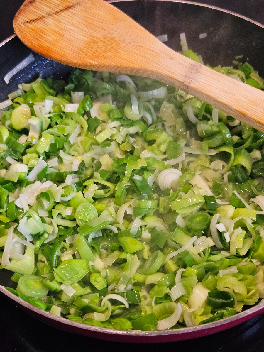 Лук-порей для начинки