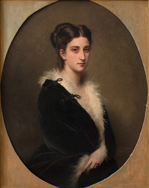 Портрет Марии Элимовны Мещерской. Художник Фридрих Краус