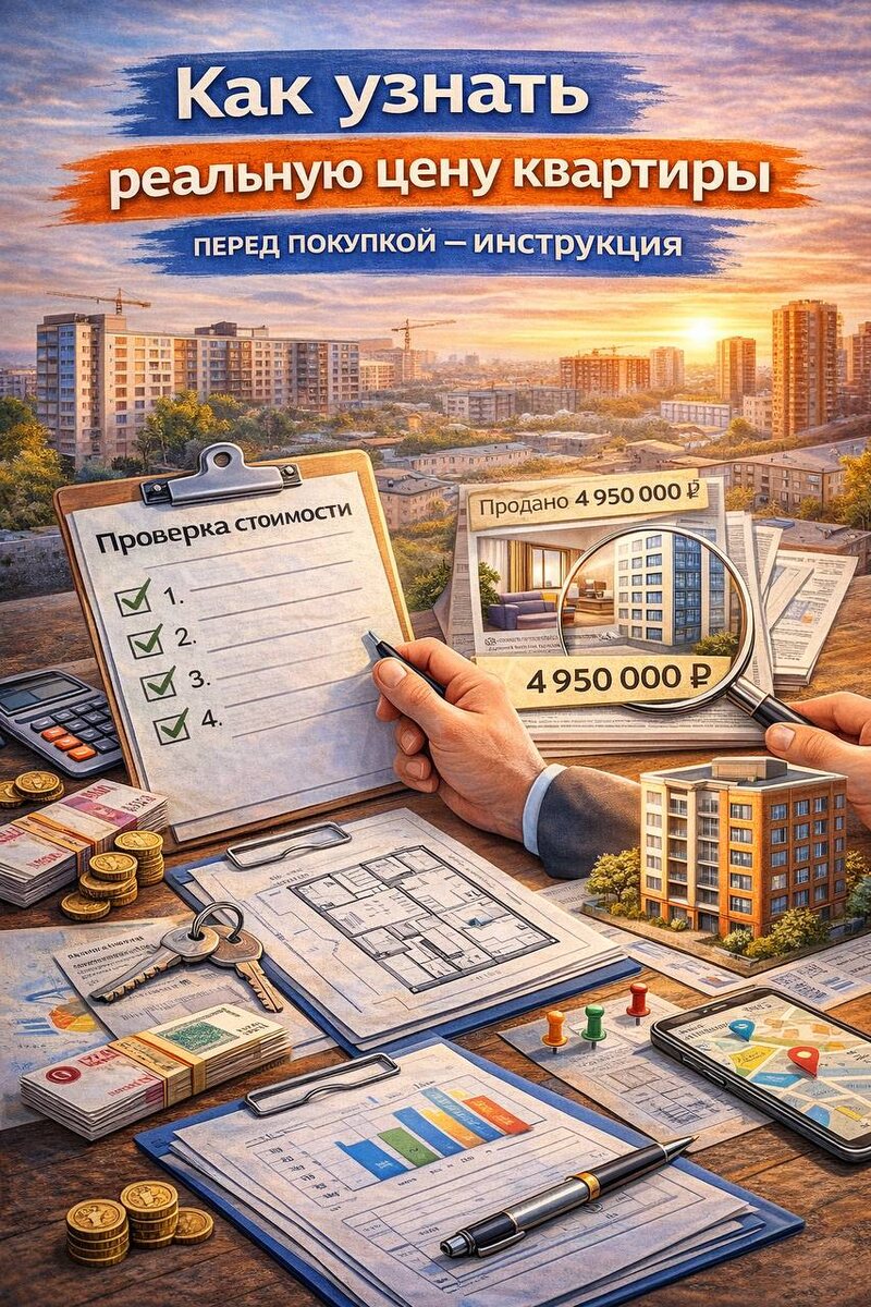 Как проверить реальную стоимость квартиры перед покупкой
