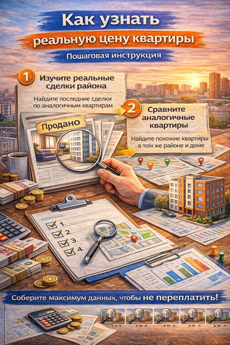 Алгоритм проверки цены квартиры