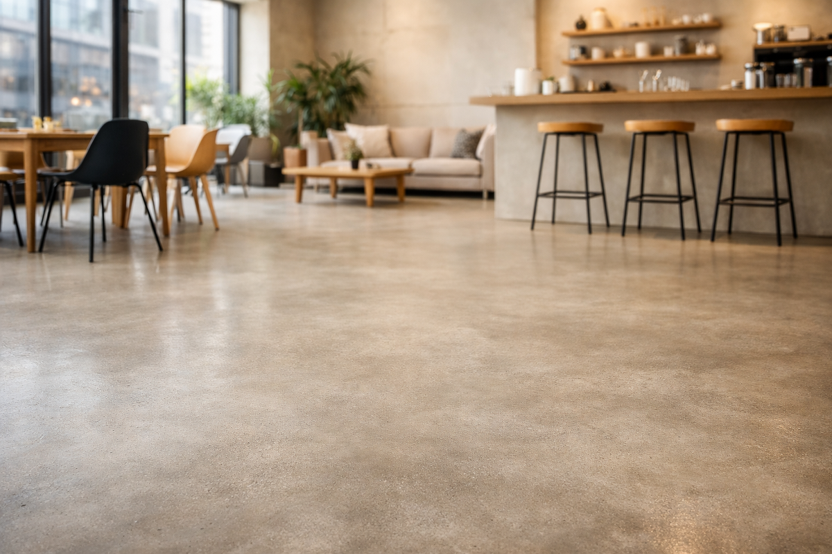 Полы для коммерческих помещений и общественных пространств 
