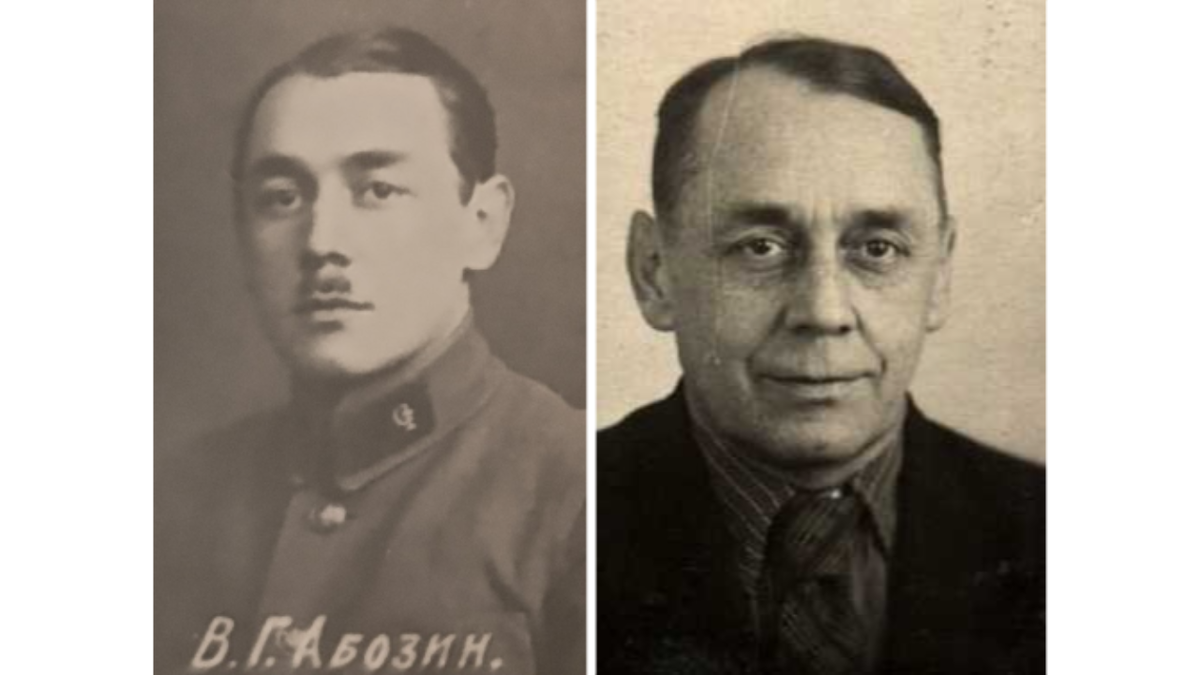 В. Г. Абозин: Фото из альбома «Выпуск врачей ВМА 1928» / Фото из портала «Память народа»