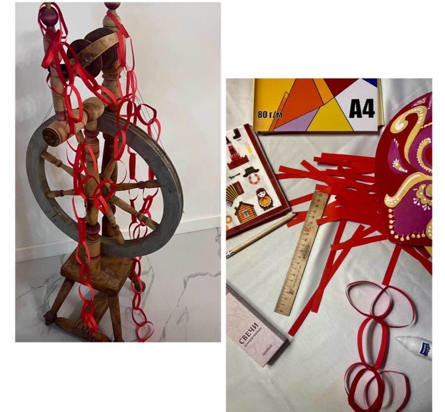 Бабушкина прялка. Фото автора канала