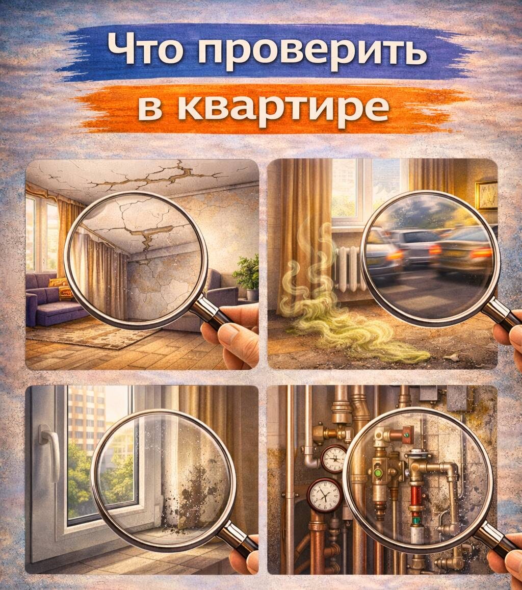 Что проверять в квартире перед покупкой