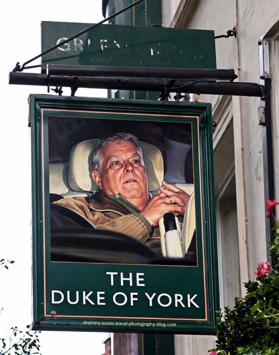 ИИ на знаменитом пабе Герцог Йоркский