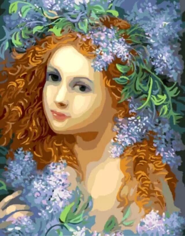 Художник Надежда Стрелкина — "Новорождённая Весна