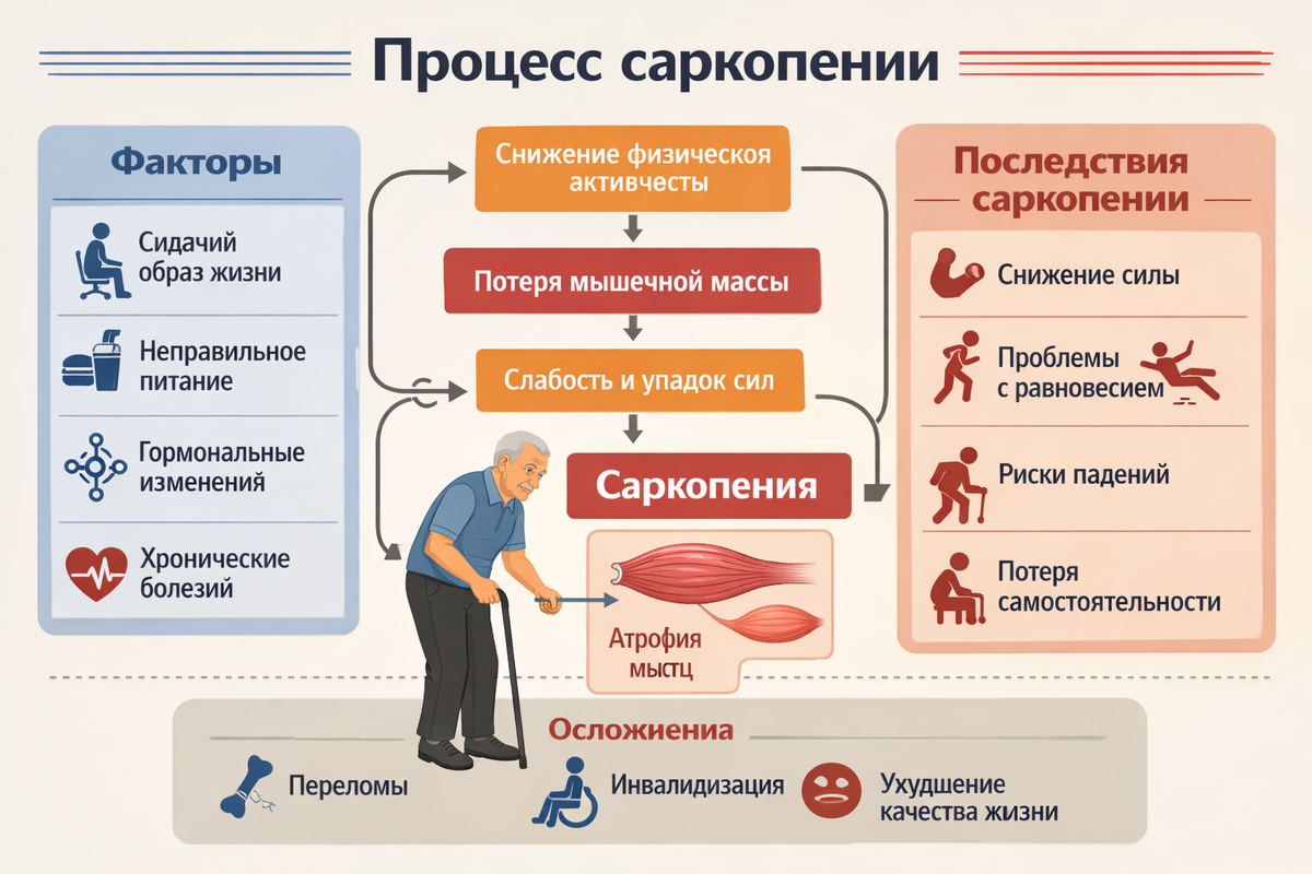 Процесс саркопении