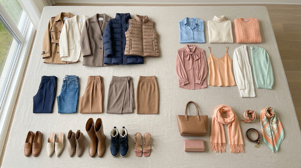 Базовая капсула на четыре созона для Светлой Весны 