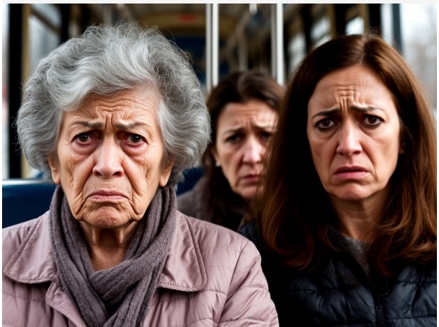 Как две посторонние женщины девочку-подростка в трамвае до слез довели за то, что она им место не уступила