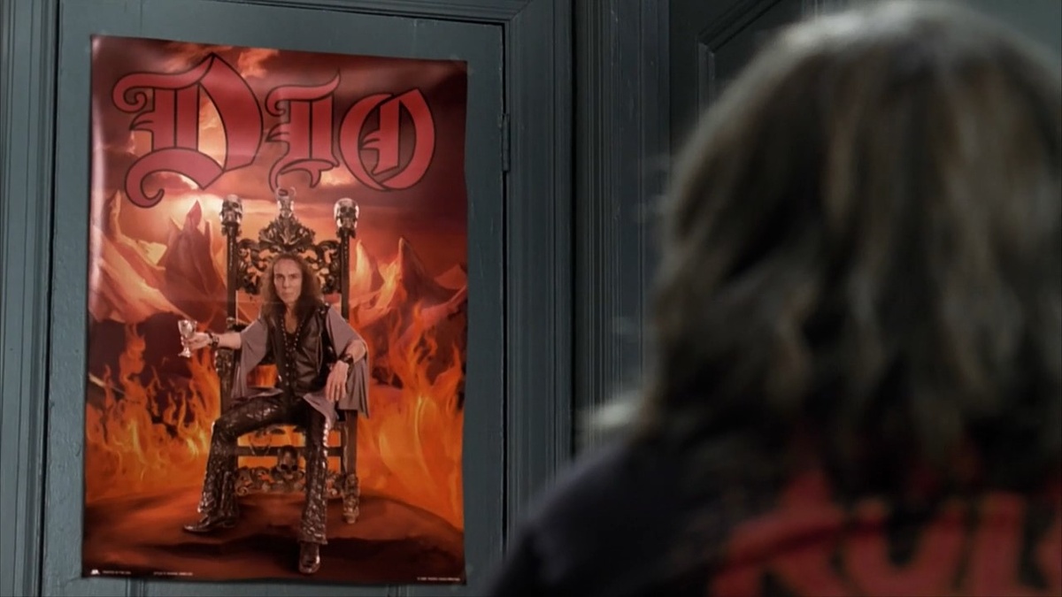 Дио была посвящена целая песня с первого альбома Tenacious D. Ронни одобрил и пригласил дуэт сняться в своём клипе на песню «Push»