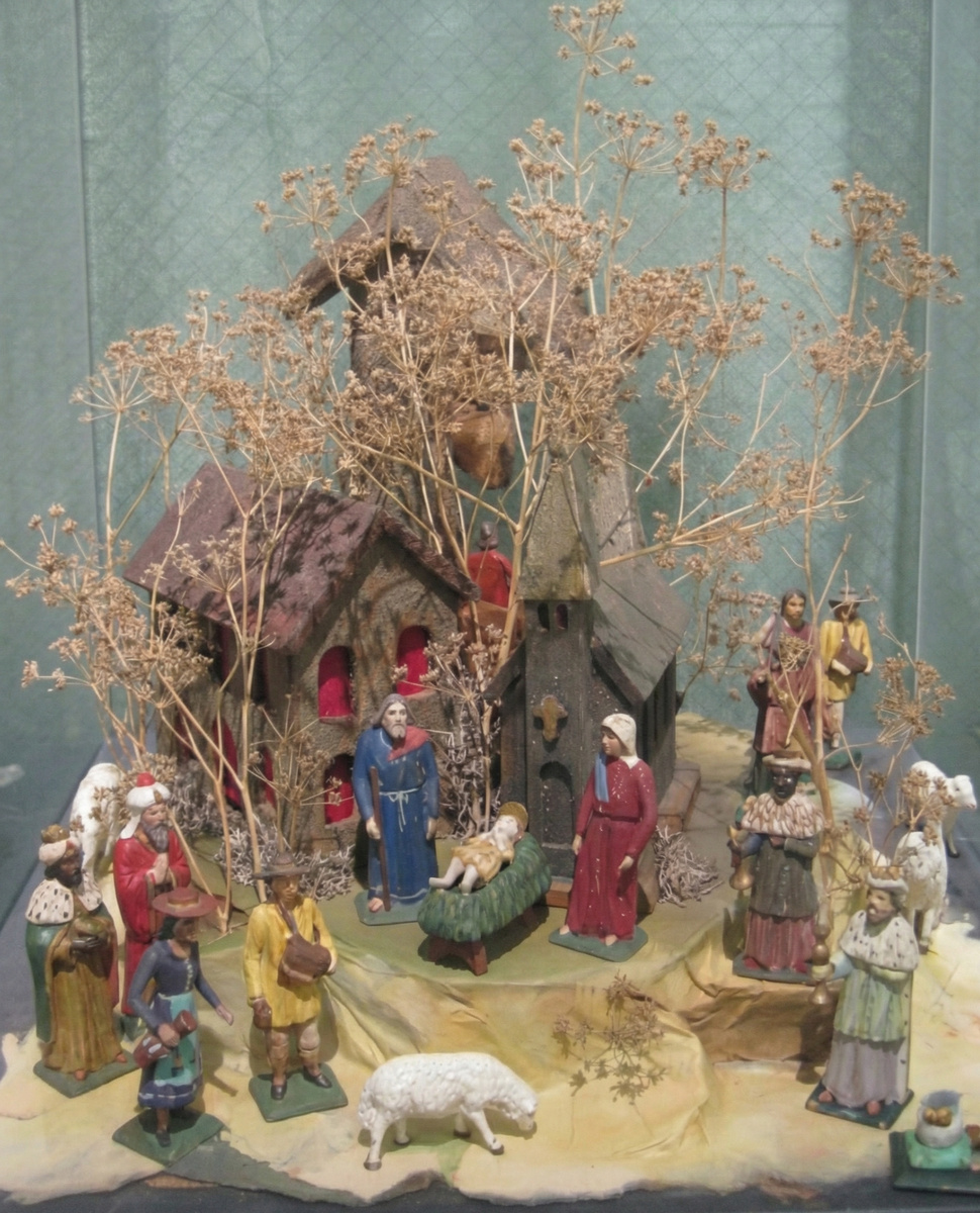 Сцена рождения Христа – классический пример путца.