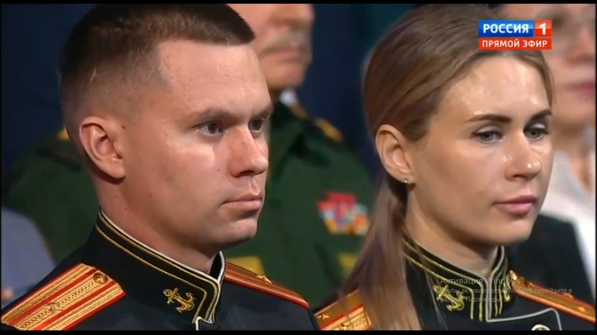 Кадр передачи. Фото автора. 