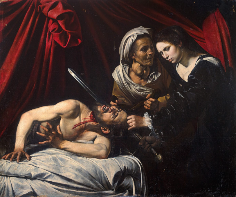 Найденная во Франции картина Юдифь и Олоферн