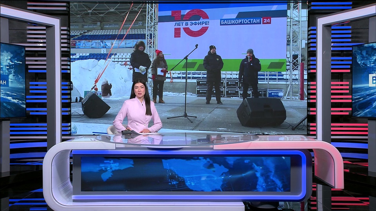    В Уфе сотни гостей объединил ледовый праздник «Мы вместе» от «Башкортостан 24» и «Динамо»