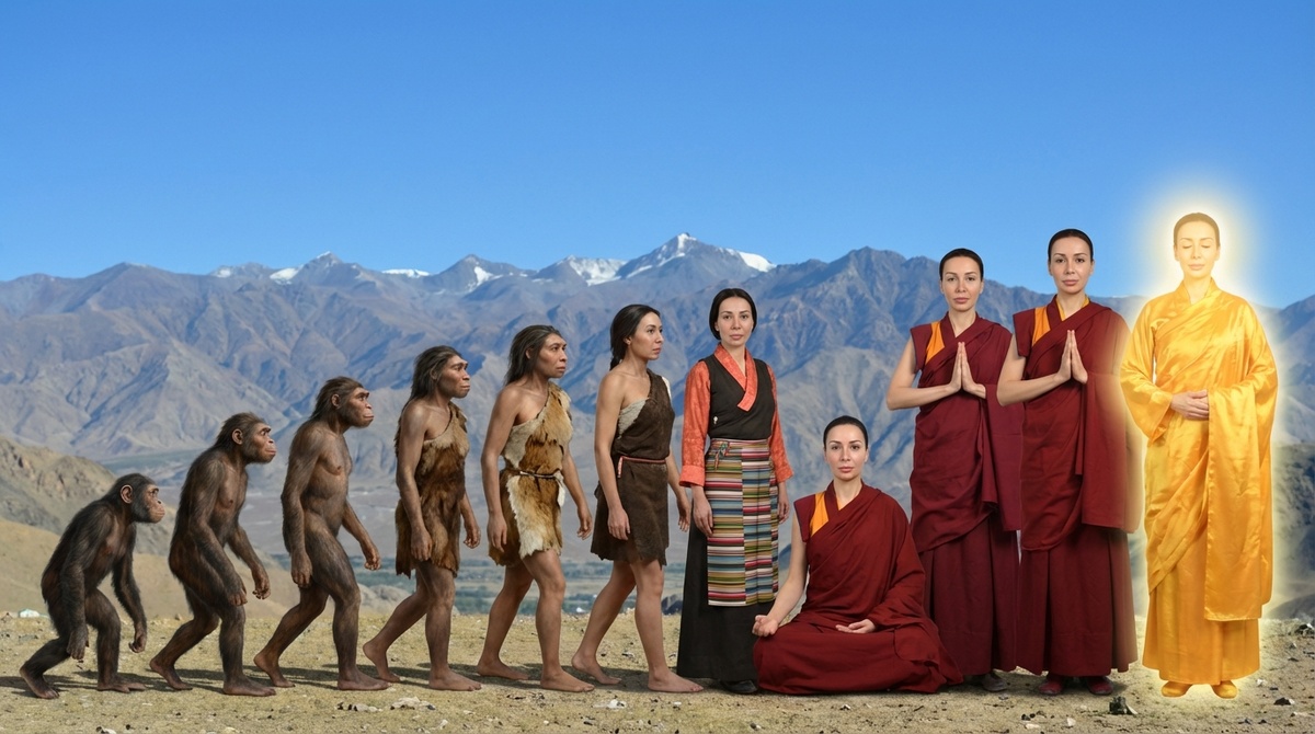  Если пробуждение — это вспышка молнии, то просветление — это постоянный солнечный свет.