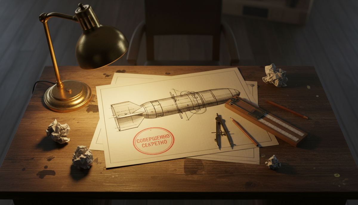 Секретные чертежи советского мега-оружия