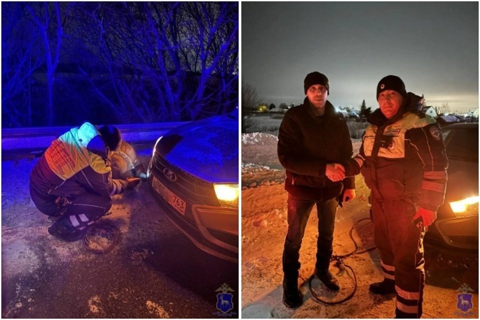    В машине мужчины вышел из строя двигатель ГУ МВД России по Самарской области