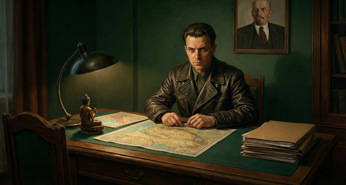 Глеб Бокий руководитель Спецотдела ОГПУ 1920-е годы. Художественная реконструкция