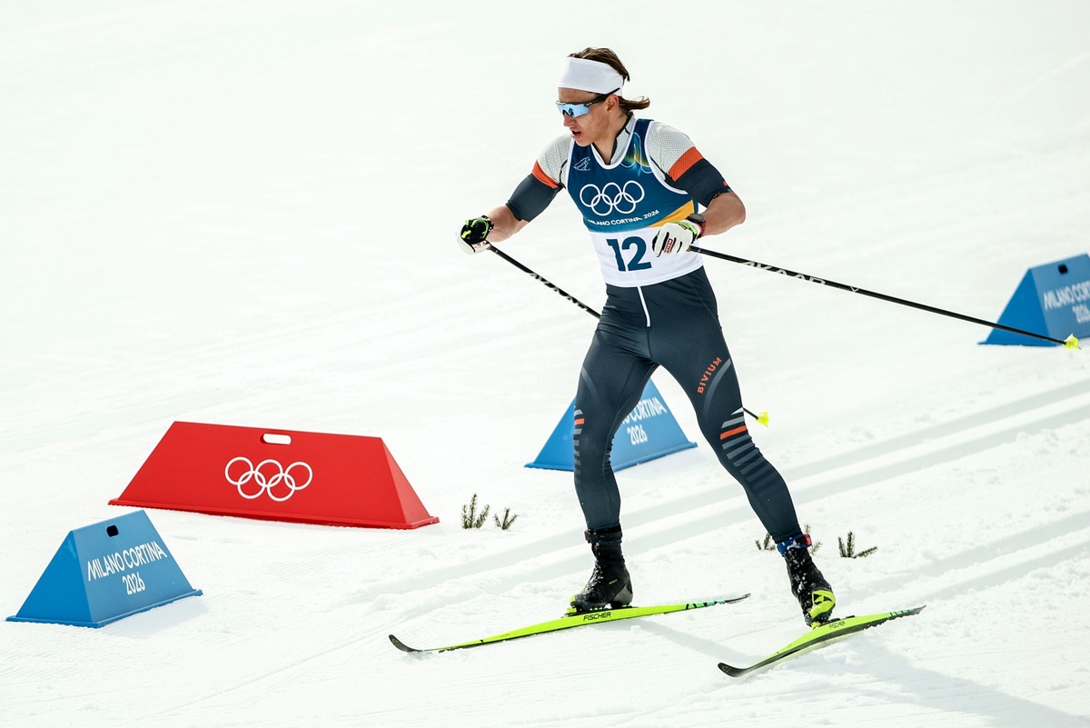    Савелий Коростелев достойно выступил на "королевской" дистанции 50 км, где вошел в Топ-5. / Михаил Терещенко / ТАСС