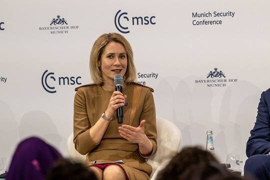    Каллас предложила вернуться к вопросу изъятия активов России и анонсировала запрет на въезд в ЕС всем участникам СВО (фото: securityconference.org)