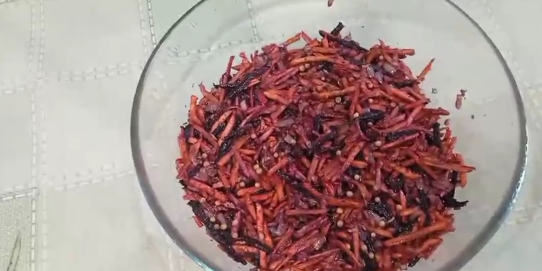 Салат «морковча» вкусно и полезно