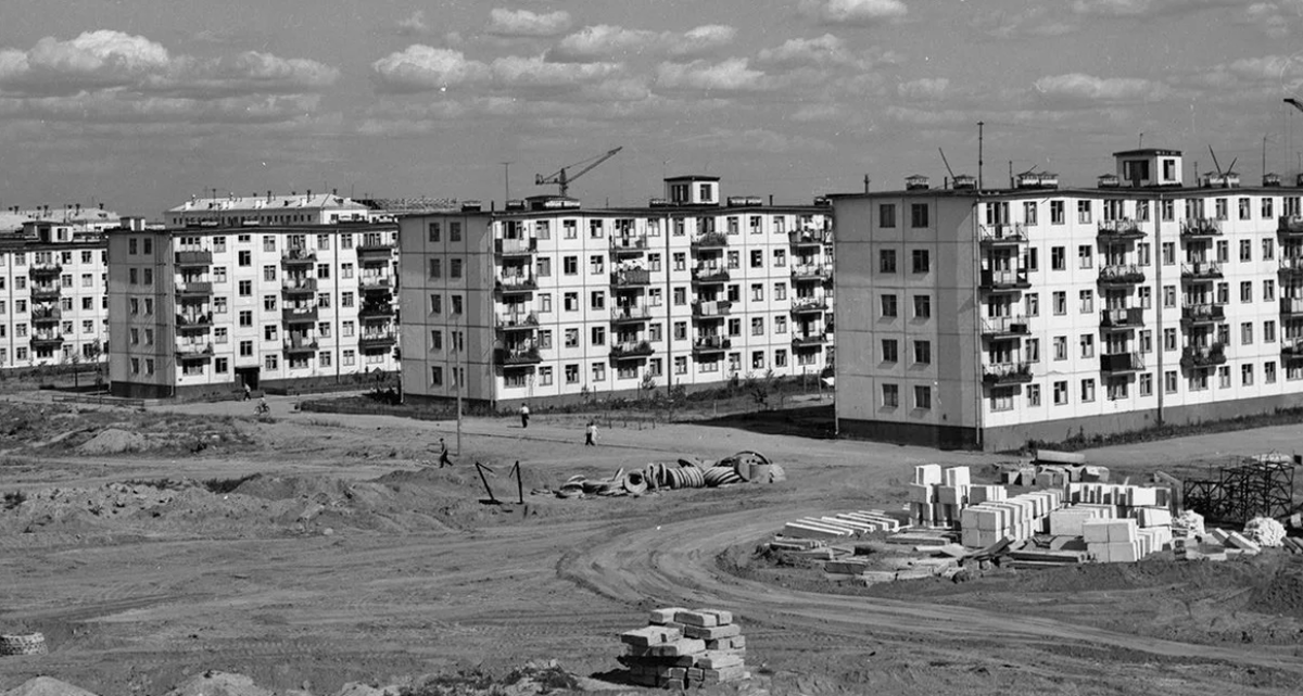 Строительство пятиэтажек в 60-е и 70-е годы шло рекордными темпами