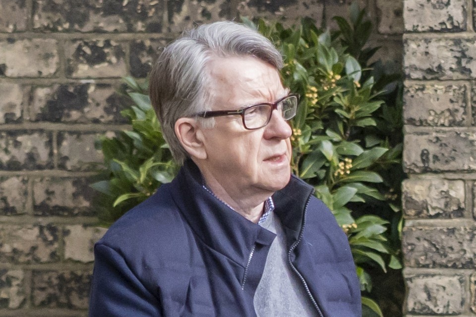    Экс-посла Британии в США Мандельсона задержали по делу Эпштейна GLOBAL LOOK PRESS