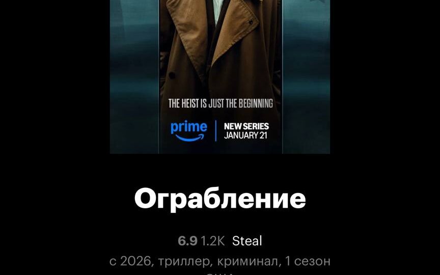 Ограбление (Steal) (2026)