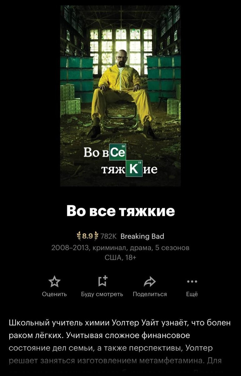 Во все тяжкие (2008)