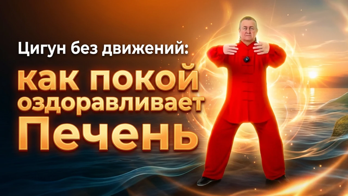 Цигун без движений: как покой оздоравливает Печень