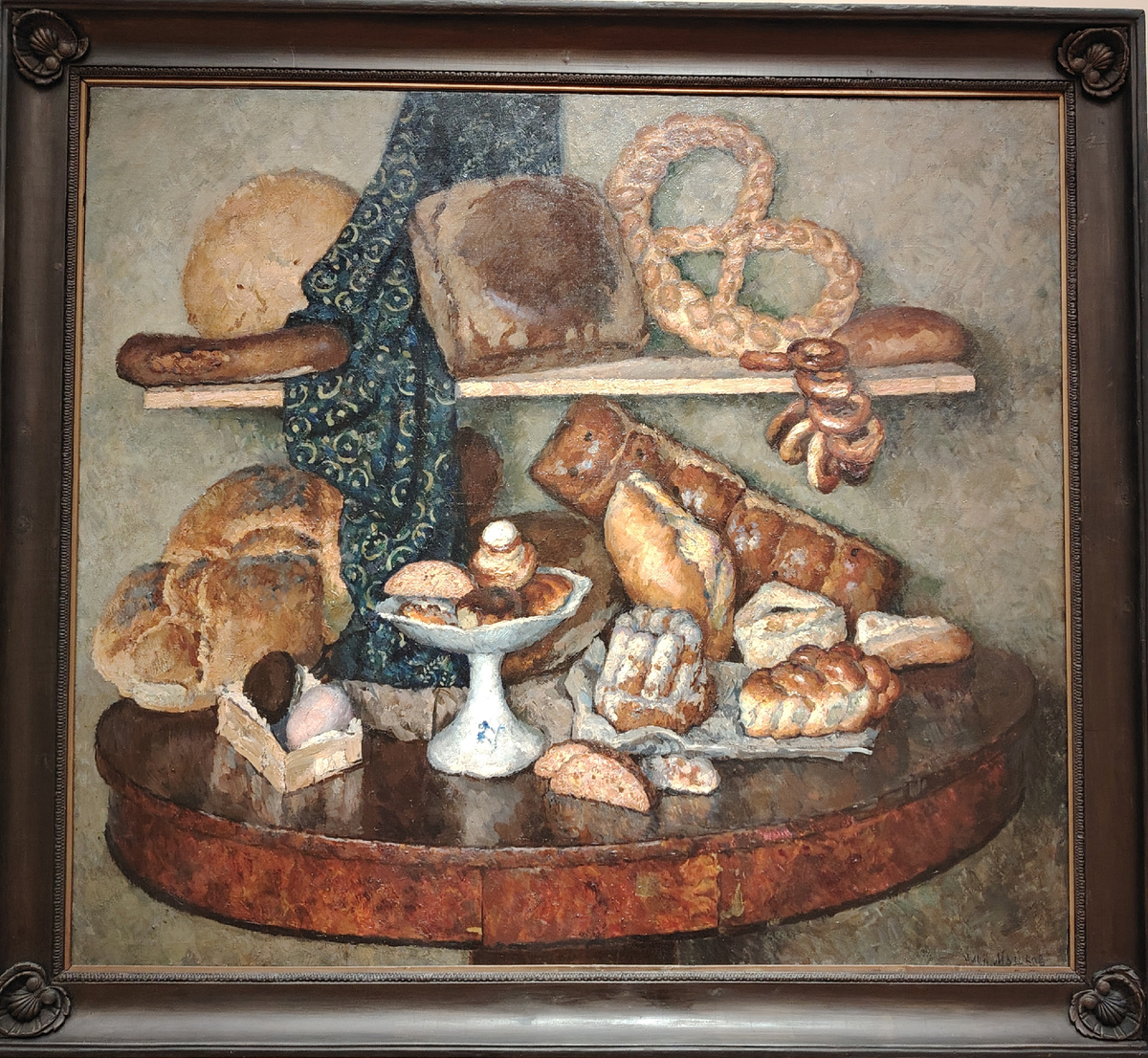 Илья Машков. Московская снедь: хлебы. ГТГ