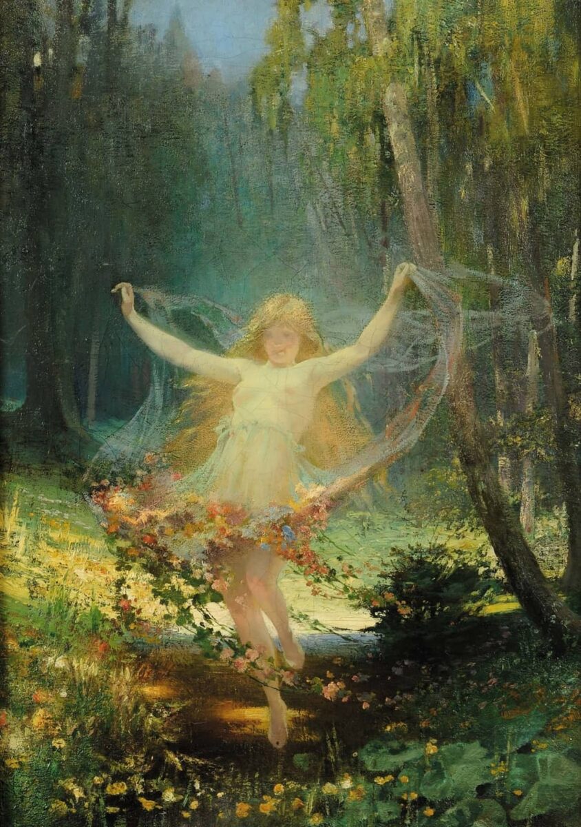 Работа Филиппа Сезара «Аллегория весны»