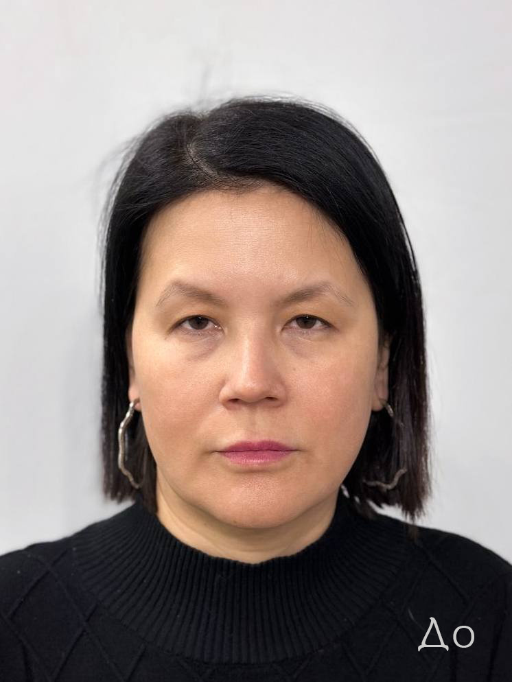 Брови Татьяны до перманентного макияжа.