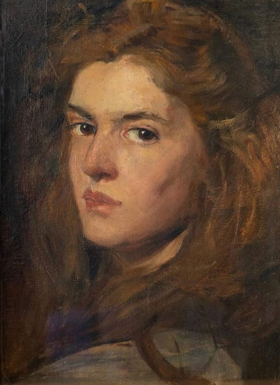 Автопортрет.1896 год