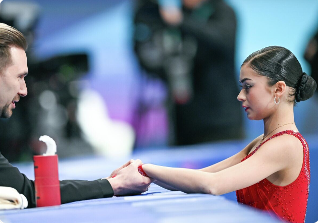 Даниил Глейхенгауз и Аделия - готовность №1 перед произвольной программой