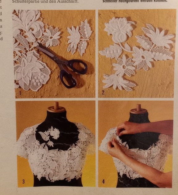 В журнале хорошо показан принцип работы с гипюром.