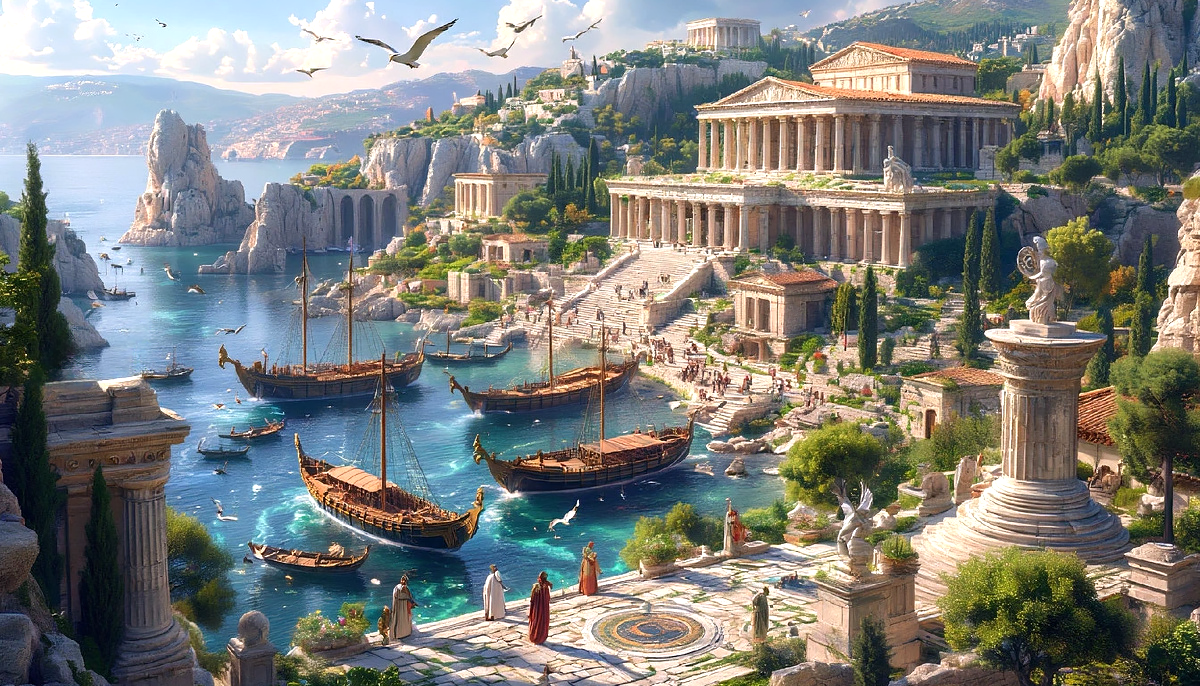 У берегов Чёрного моря существовали города до прихода греков.