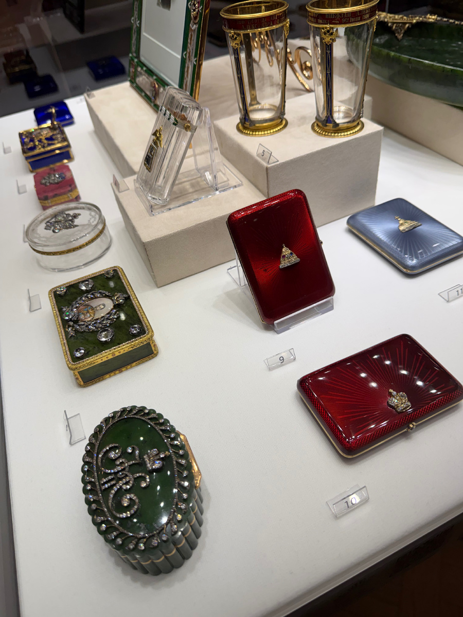 Коллекция музея Фаберже 