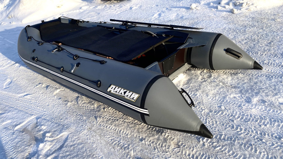 лодка ПВХ «Дикий 380 PRO+ НДНД с тентом