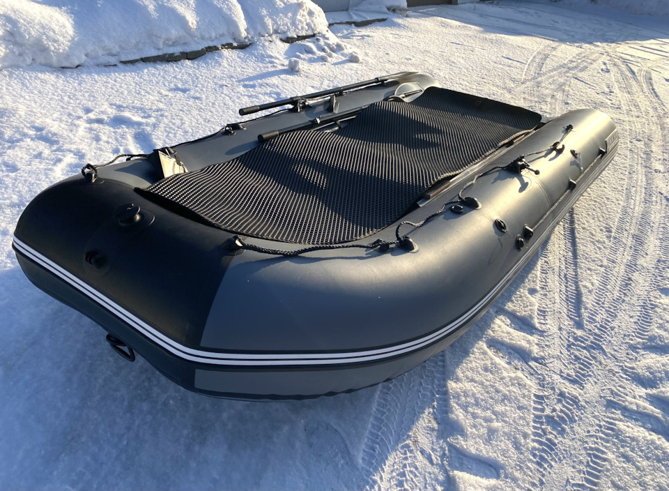 лодка ПВХ «Дикий 380 PRO+ НДНД — первое испытание на герметичность