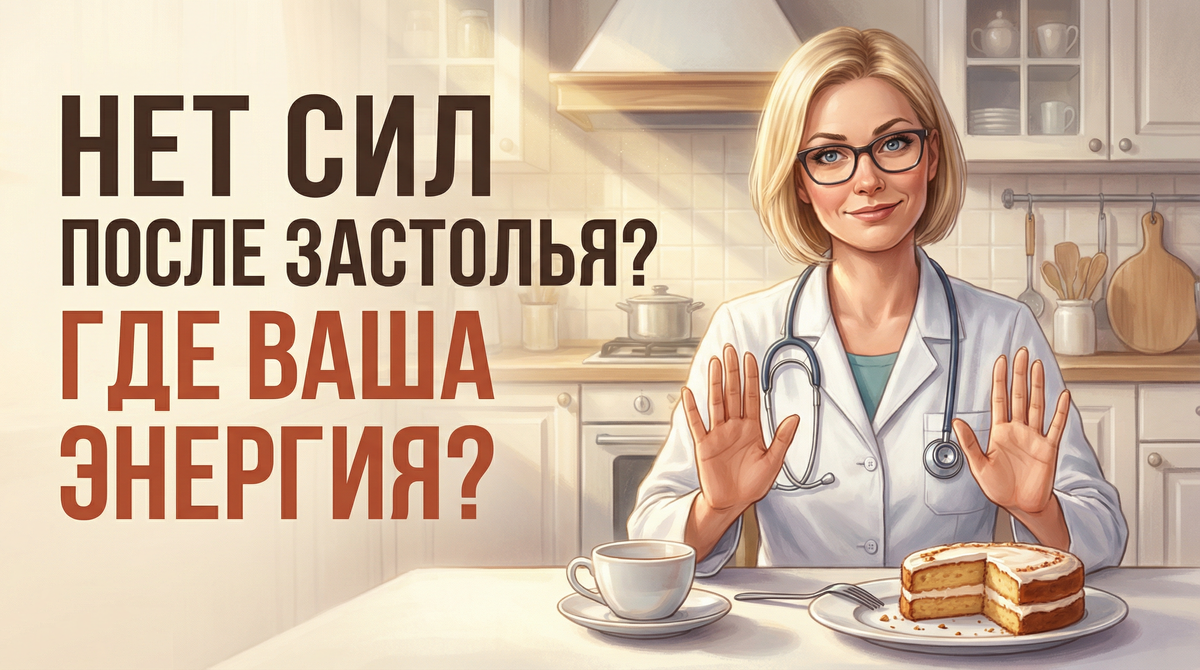 🛑 Оливье доели, а силы кончились: почему после праздника вы просыпаетесь разбитой (и как вернуть энергию без литров кофе)