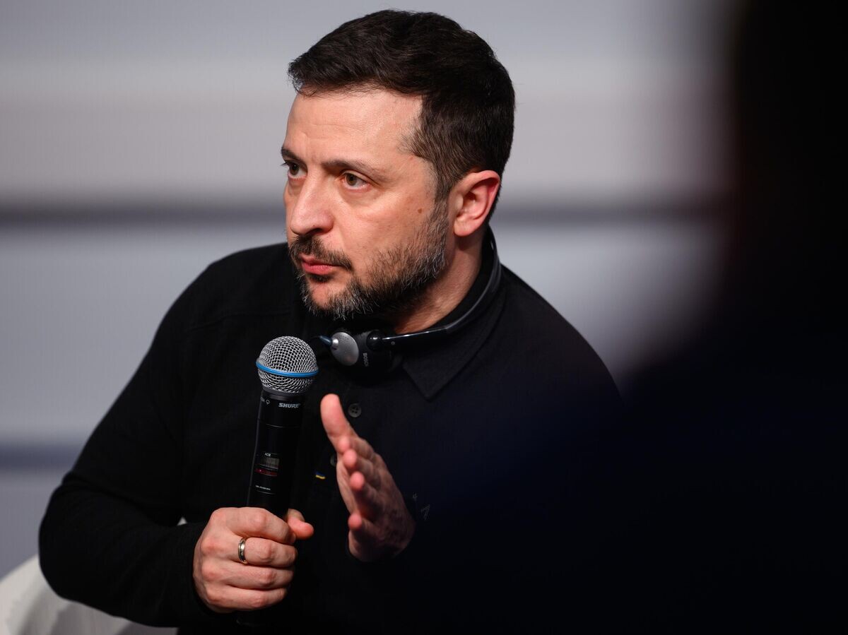    Владимир Зеленский© Фото : MSC/Daniel Kopatsch