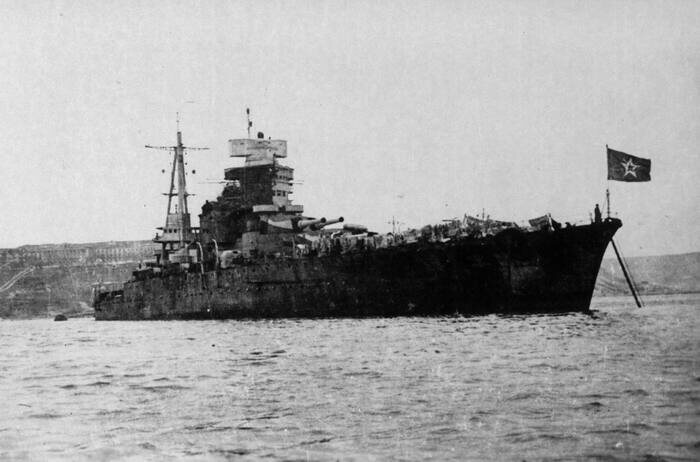 Линкор «Новороссийск» был итальянским кораблем «Юлий Цезарь». Фото: wikimedia.org