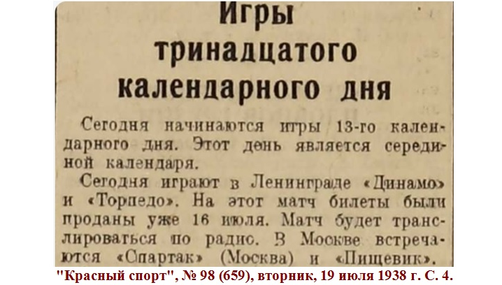 "Красный спорт", № 98 (659), вторник, 19 июля 1938 г. С. 4. Коллаж автора ИстАрх.