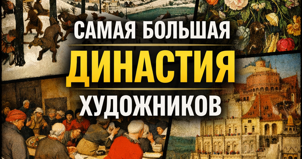 Самая большая династия художников в мире