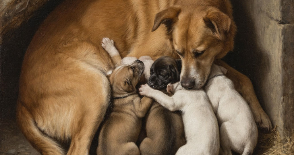 Сколько на самом деле щенки помнят мать?